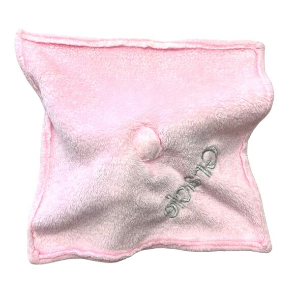 Elephant Baby Infant Security Blanket Embroidered “Gracie” Lovey Plush Fleece - Picture 10 of 10